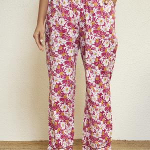 Pink Floral Kurta & Pajama